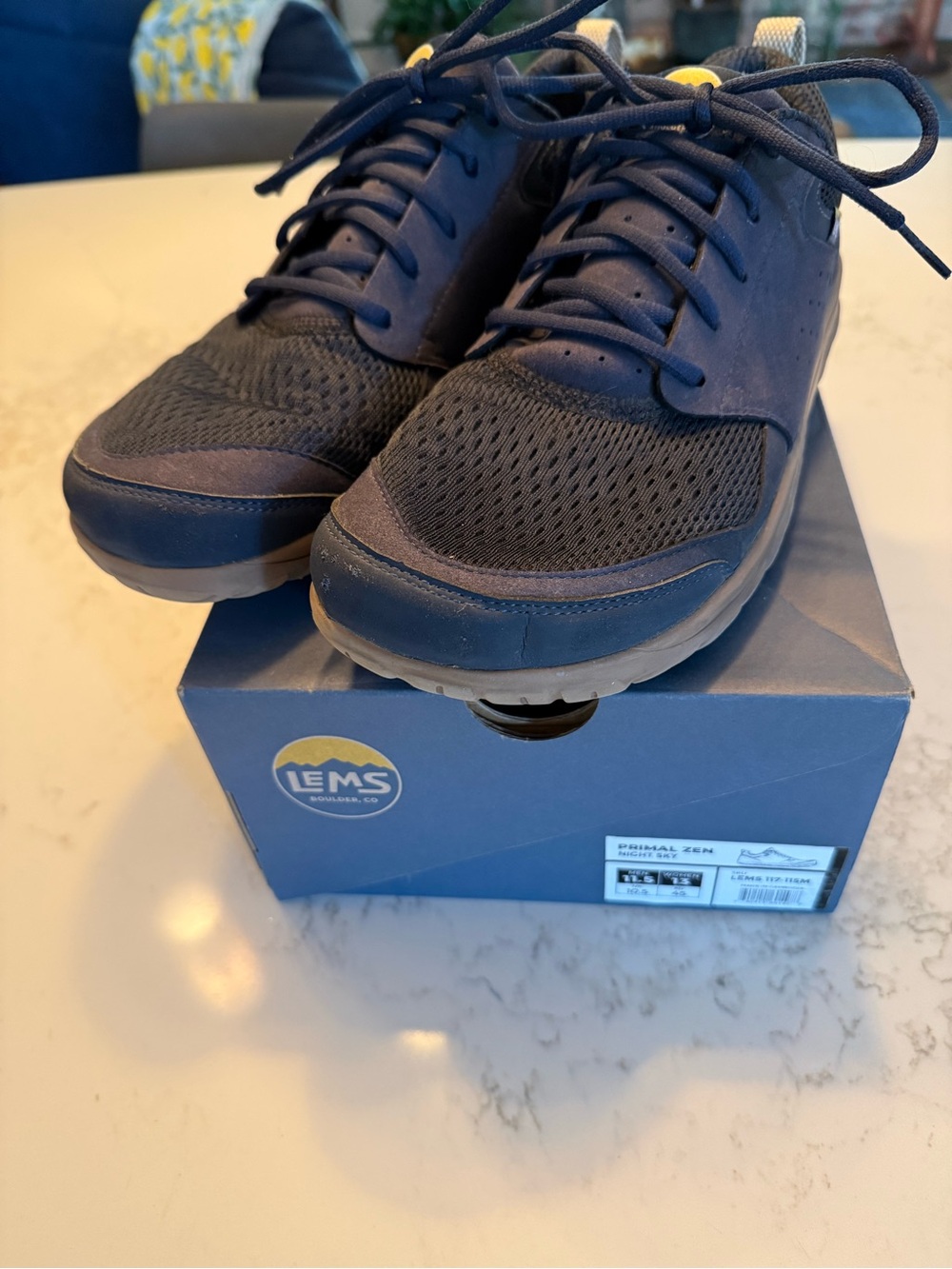 Men’s Navy (Night Sky) Primal Zen Lightweight Casual Shoe size 11.5